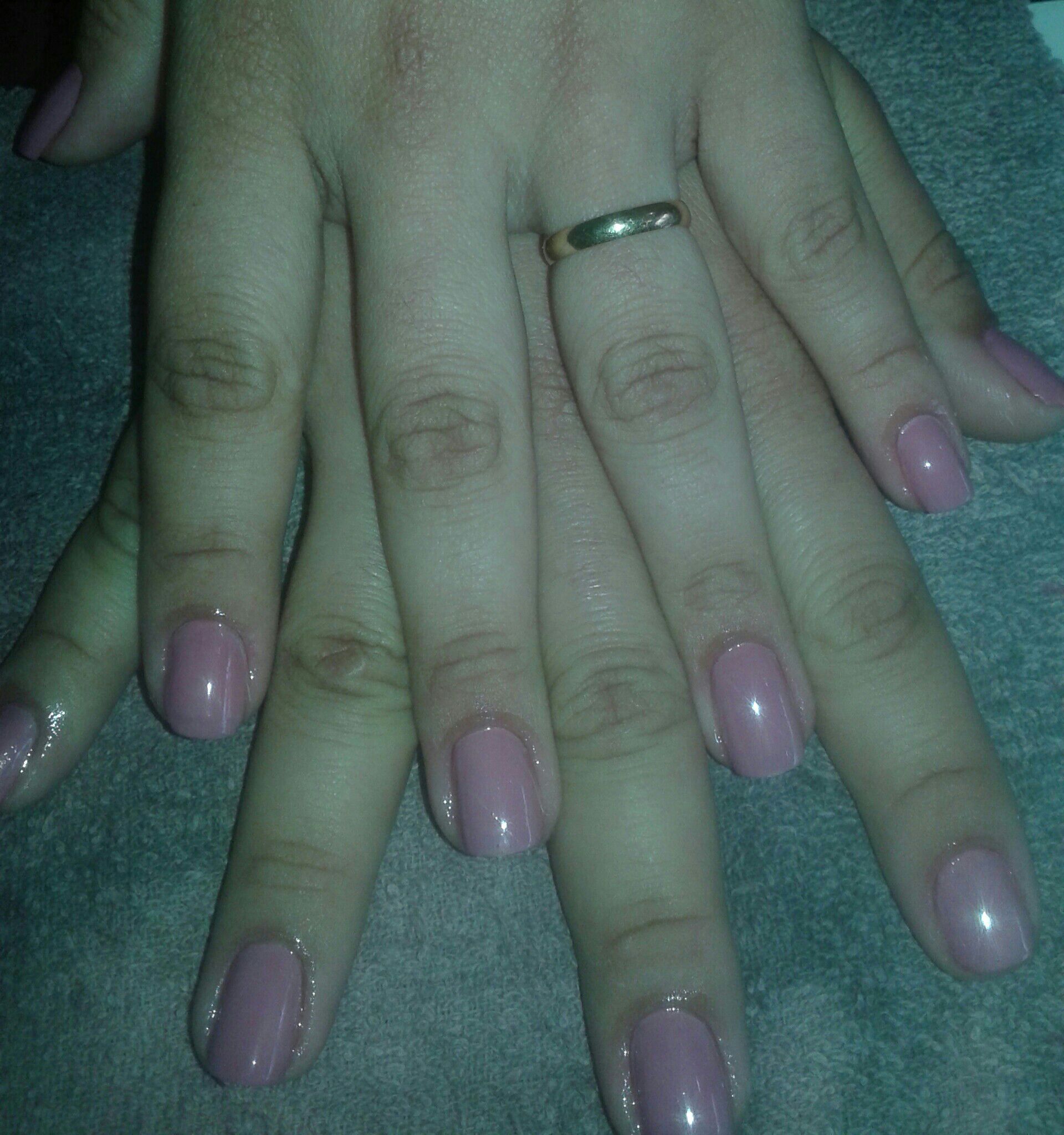 Nude perfeito unha manicure e pedicure