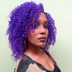 Alongamento de fios com cabelo sintético (método: Crochet braids) e Maquiagem #crochetbraids #maquiagem
