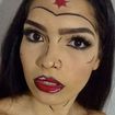 Maquiagem mulher maravilha 