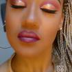 maquiagem para palco #pelenegra 
#maquiagemartistica #makeupartist #beleza #glow #braids #boxbraids
