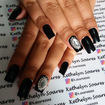 Aplicação de unhas postiças e pretinho do poder!!