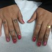 Unhas de diabética. Muito cuidado na remoção de cuticula.