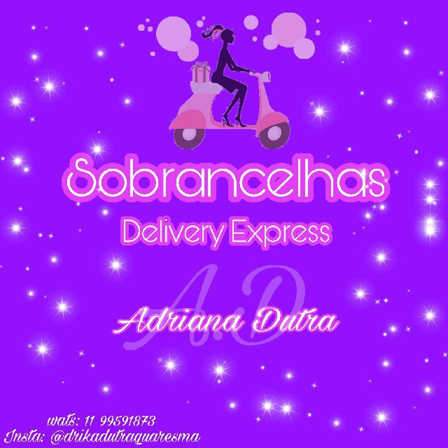 Sobrancelhas delivery Express...atendimento a domicílio na comodidade do seu lar. estética designer de sobrancelhas micropigmentador(a)