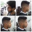 MID FADE COM BARBA DESENHADA