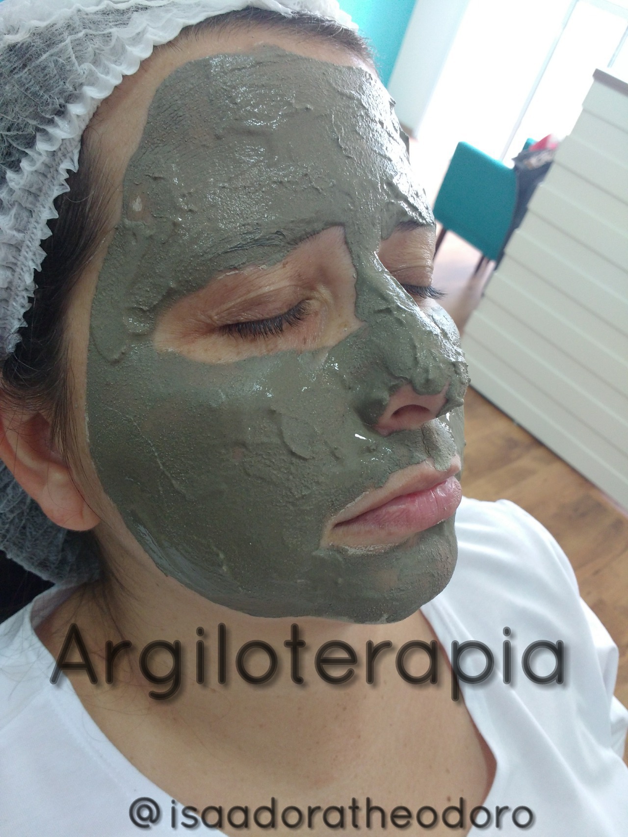 Argiloterapia com argila verde  😍 estética designer de sobrancelhas maquiador(a) micropigmentador(a)