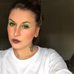 ousada - make verde limão !!! mais cor por favor 