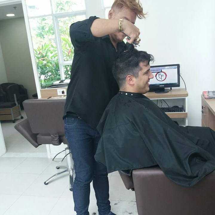 Corte masculino  cabelo cabeleireiro(a)