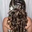 Por entrado 15 anos , penteado feito com aplique 