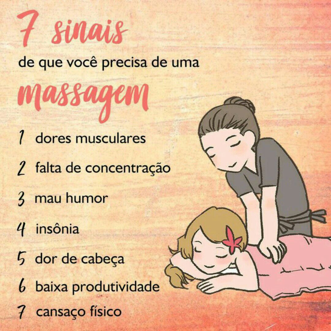 7 sinais que você precisa de uma massagem!
#Massagem #massagemrelaxante outros depilador(a) depilador(a)