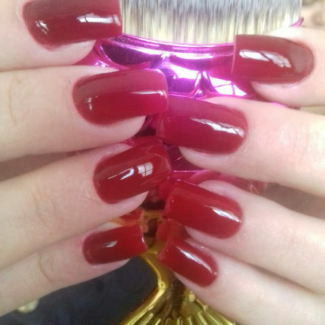 Alongamento em silicone/gel moldado. unha manicure e pedicure manicure e pedicure