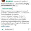 Comentários no TripAdvisor dos meus queridos clientes.
