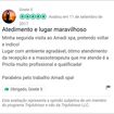 Comentários no TripAdvisor dos meus queridos clientes.