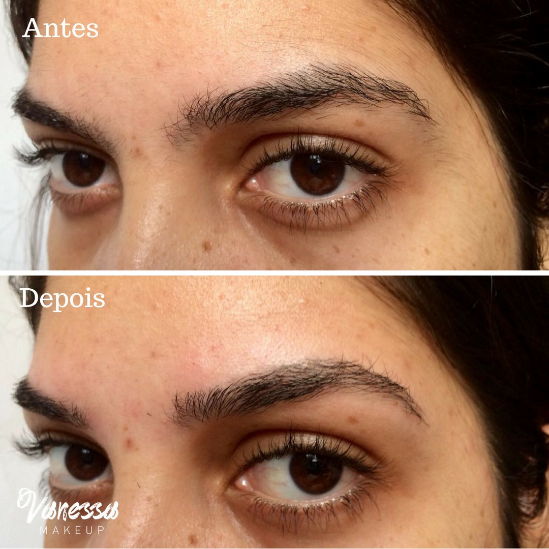 Design de sobrancelha simples. estética maquiador(a)