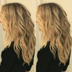 Cor Louro Manteiga e ondas Beach Waves.