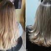 Antes  e Depois - Correção de cor!!
#correcaodecor #correcaodeloiro #loiro #blond #blondhair #instahair #cabelos