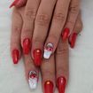 Formato ballerina para mulhetrs gostam das unhas mais finas. ❤