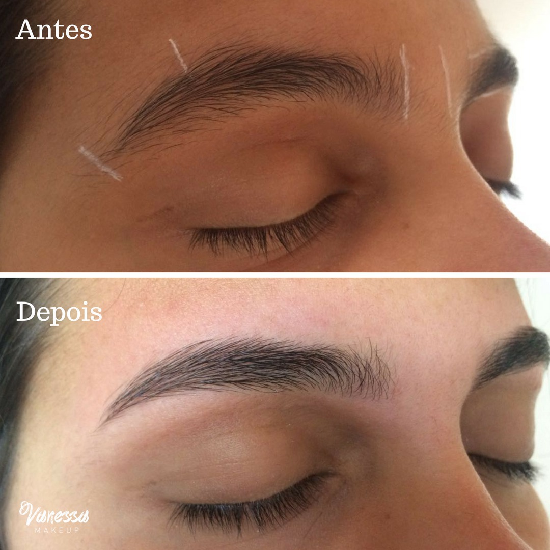 Design de sobrancelhas simples. estética maquiador(a)