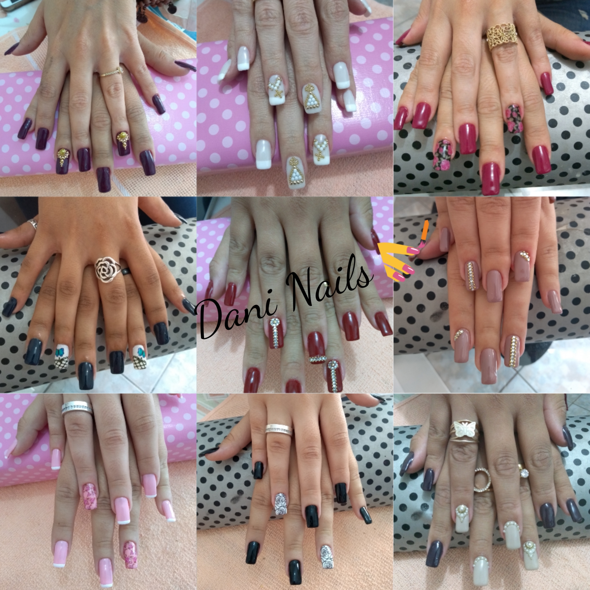 Alongamento em gel. unha manicure e pedicure