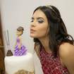 Maquiagem e penteado para debutante.