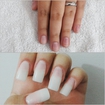 Antes e depois #alongamento #unhasdegel 