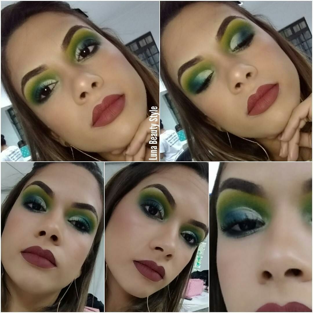 Make artística com as cores da bandeira brasileira
Técnico CUT crease maquiagem cabeleireiro(a) assistente maquiador(a) designer de sobrancelhas