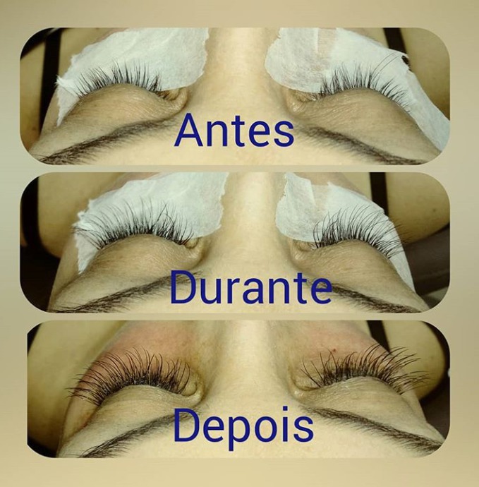 Alongamento de cílios fio a fio ❤😍 estética podólogo(a) manicure e pedicure