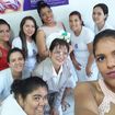 Turma do curso de manicure e pedicure, ensaio com Noiva. 