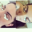 Alongamento de cilios fio a fio 😍❤️ #alongamento #alongamentodecilios #lashes
