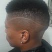 Degrade com risco na lateral