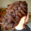 Penteado com tranças em relevo #trança