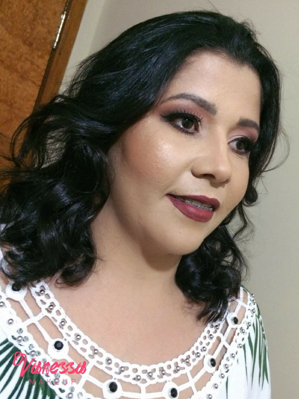 Maquiagem elaborada e escova com babyliss maquiagem maquiador(a)