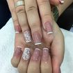 #unha #nails #manicure #alongamento #alongamentodeunha #fibradevidro  #esmaltacaoemgel #esmaltacaodegel #nailart #unhasartiticas #unhas # pedrarias