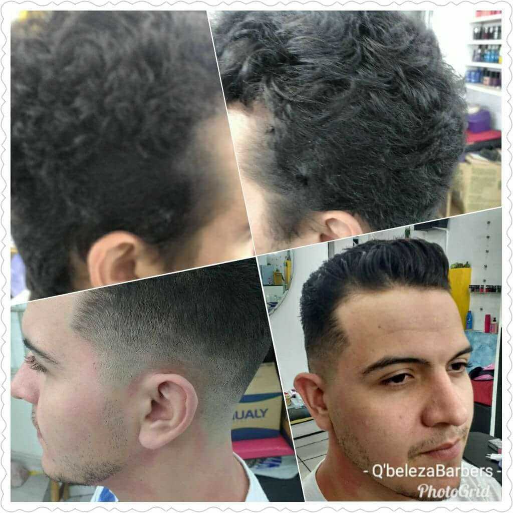 Corte pompadour  cabelo barbeiro(a) cabeleireiro(a)
