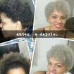 Cliente linda,  chegou com cabelo extremamente ressecado e  mal tratado e tinha o sonho em ser loira...E assim foi feito os procedimentos e tratamento com cabelo muito bem cuidado...com muita amor e muita fé.
