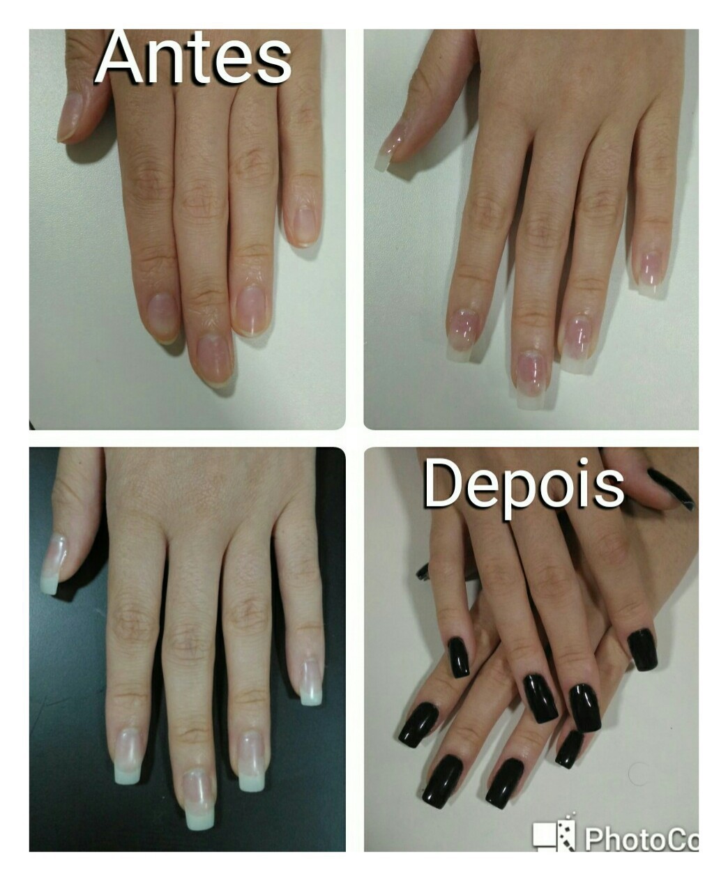 Alongamento de unhas Acrigel. unha designer de sobrancelhas micropigmentador(a) dermopigmentador(a) maquiador(a) depilador(a) estudante (esteticista)