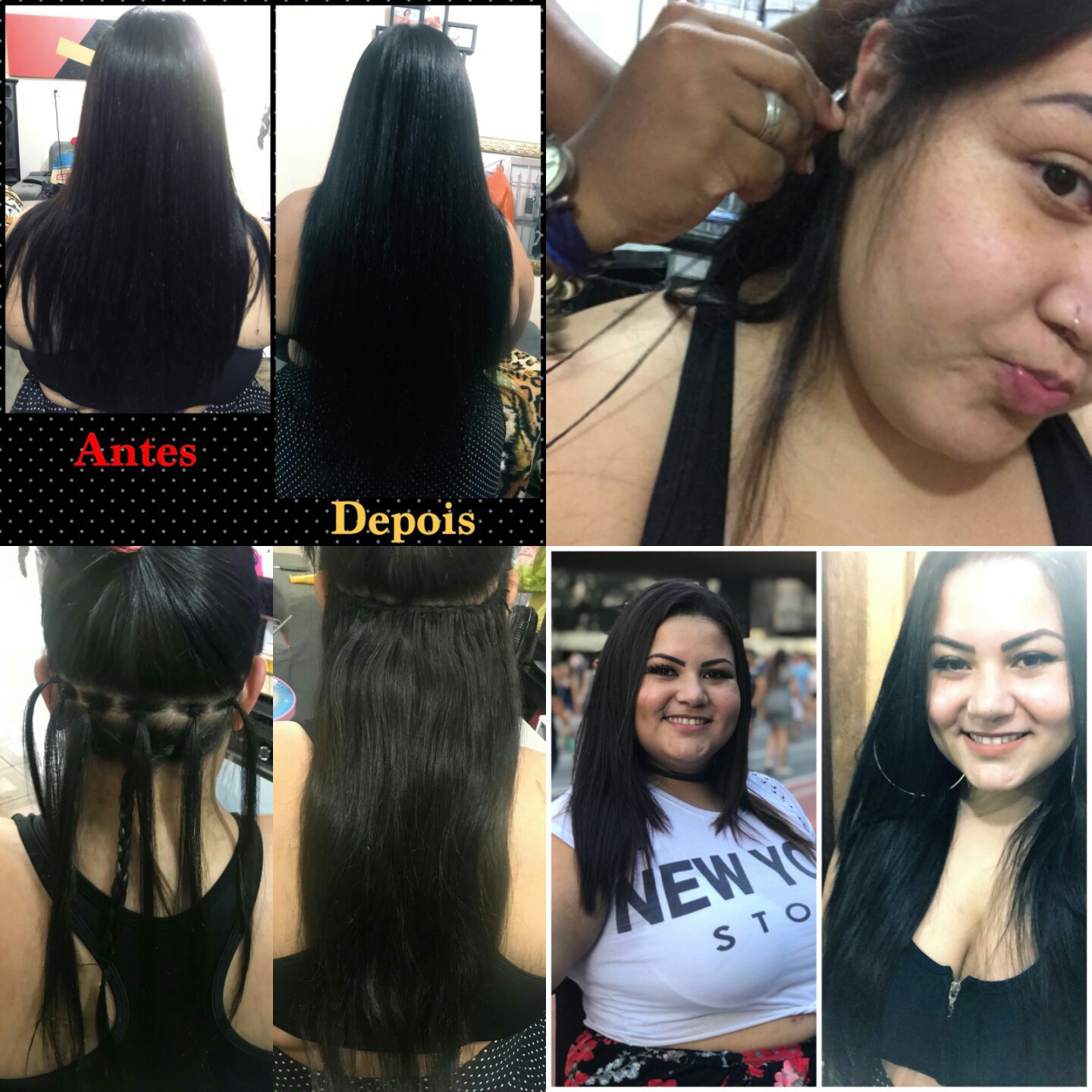 Mega Hair, procedimento Tela Ponto americano! 
 cabelo auxiliar cabeleireiro(a)
