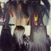 Colocação de Mega Hair em cabelo crespo, Tela Ponto Americano ! Antes e depois ...