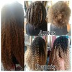 Cabelo Afro, na colocação do mega Hair, método entrelaçamento cabelo cacheado ! 