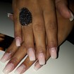 Unhas em #Gel decoração baby boomer
