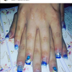 Unhas em #Gel decoradas 