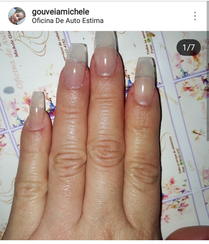 Unhas em porcelana  unha cabeleireiro(a) manicure e pedicure designer de sobrancelhas