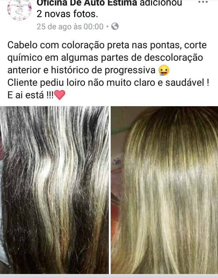 Luzes em cabelo sensibilizado  cabelo cabeleireiro(a) manicure e pedicure designer de sobrancelhas