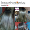 Luzes técnica morena iluminada 
