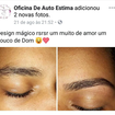 Design de sobrancelha 
