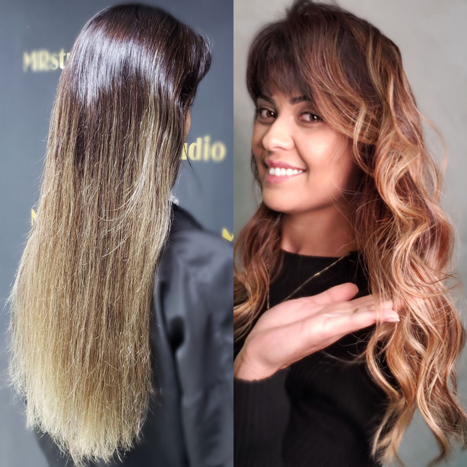 Morena iluminada cabelo cabeleireiro(a)