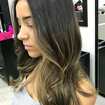 Ombre hair em tom avelã 