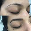 Design de sobrancelhas com aplicação de hena. #sobrancelhas #designdesobrancelhas