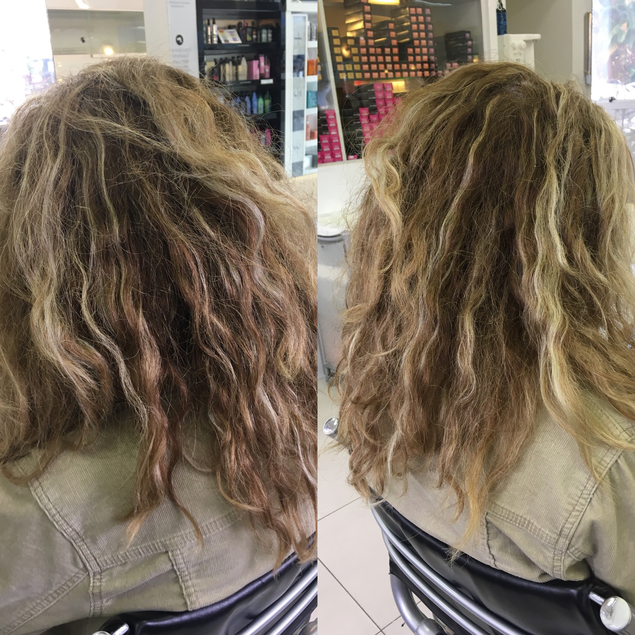 Cabelo antes do processo, sem vida, seco e sem brilho. cabelo auxiliar cabeleireiro(a) cabeleireiro(a) barbeiro(a)
