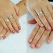 Unhas em gel
Gel com tip
Antes e depois