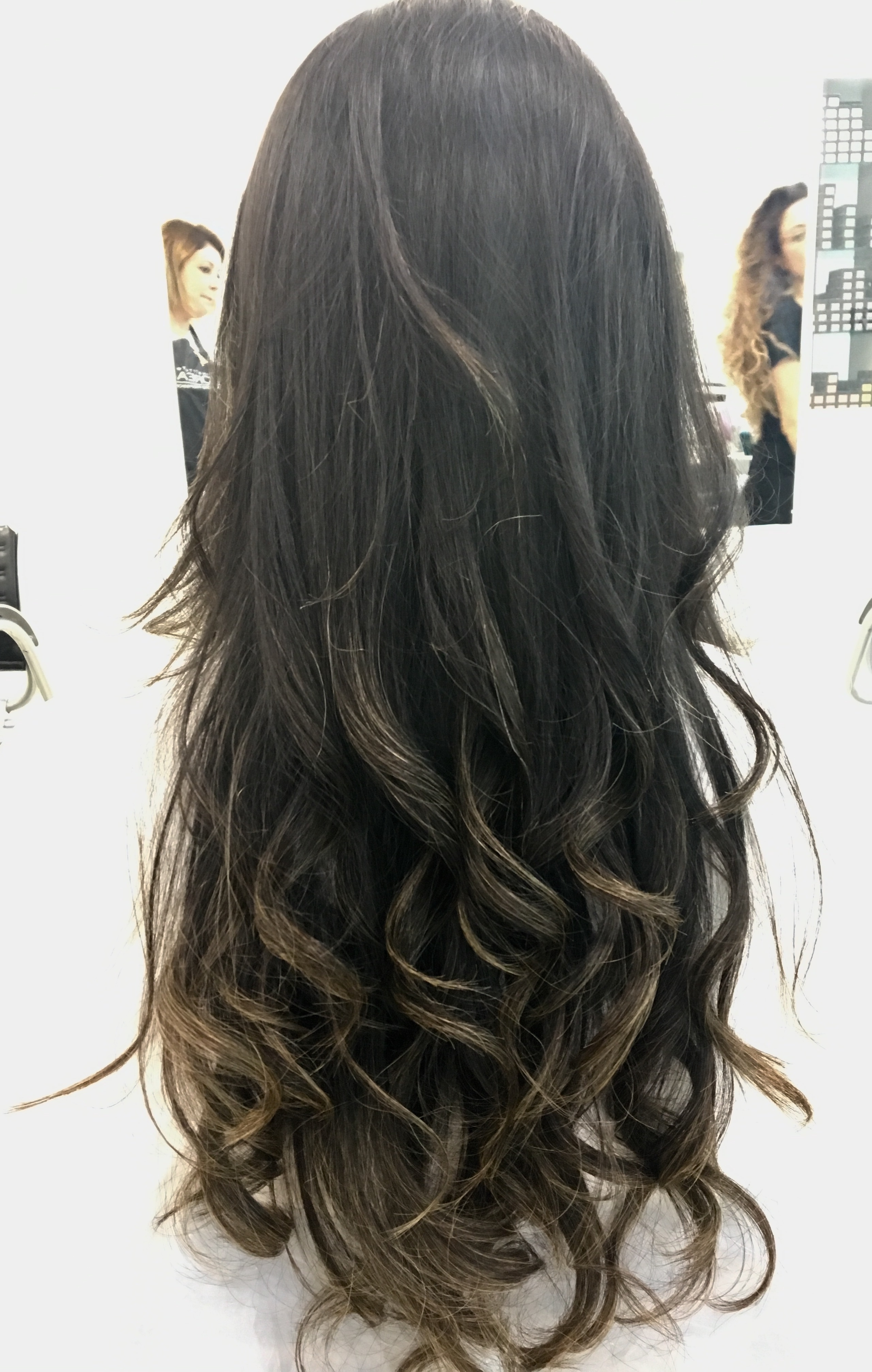 Escova Modelada cabelo cabeleireiro(a) auxiliar cabeleireiro(a)